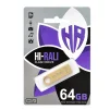 Флеш-накопичувач USB 64GB Hi-Rali Shuttle Series Gold (HI-64GBSHGD) - 2